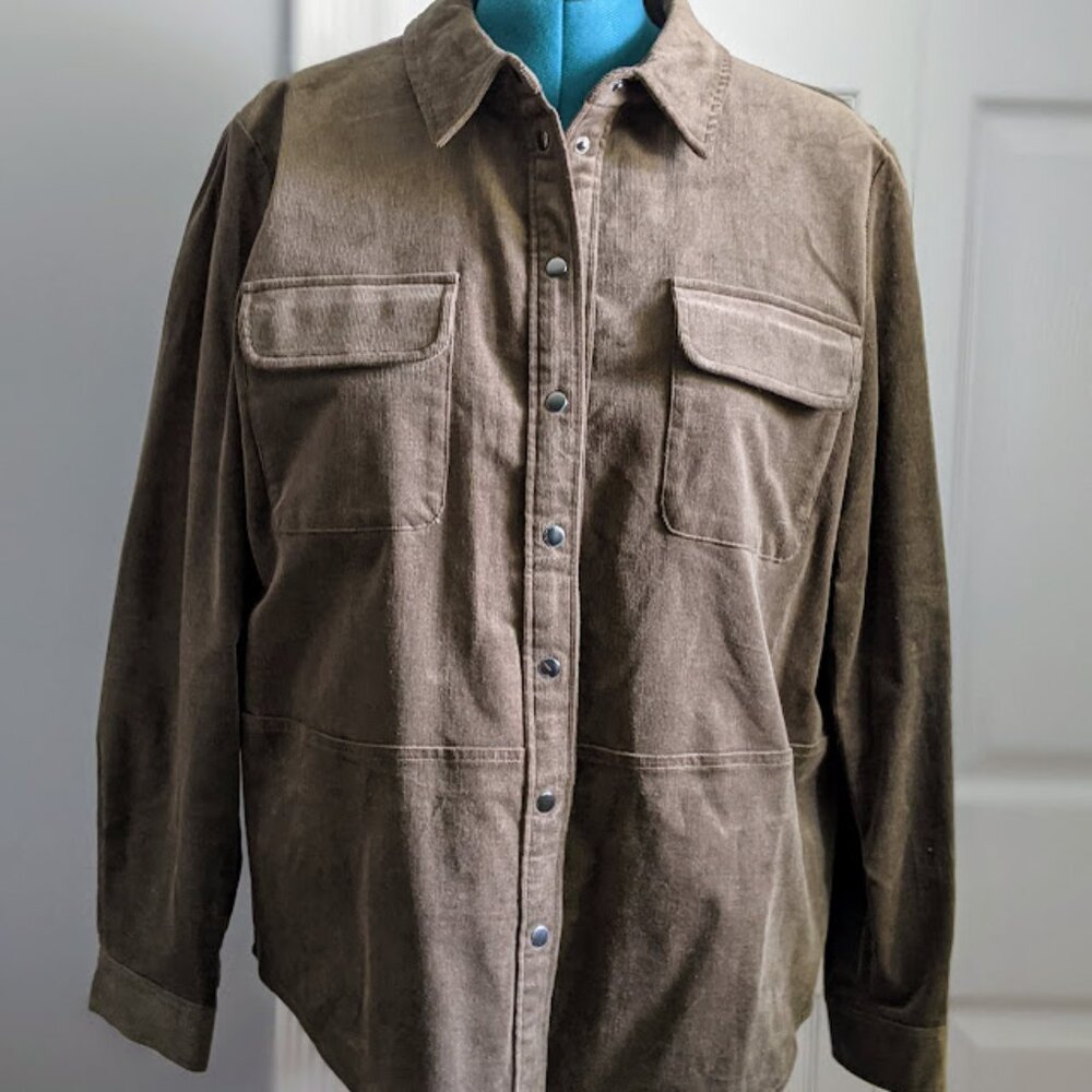 Ladies corduroy shirt